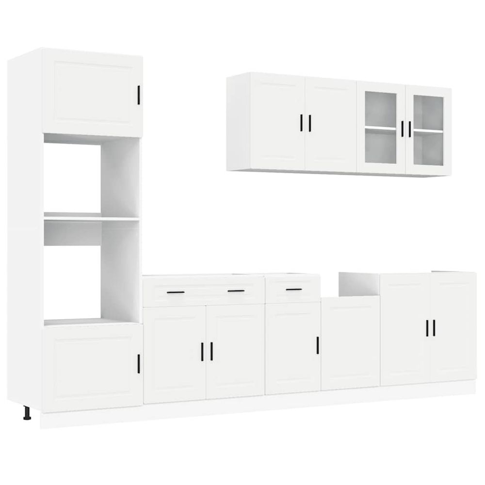 Ensemble de 7 meubles de cuisine 