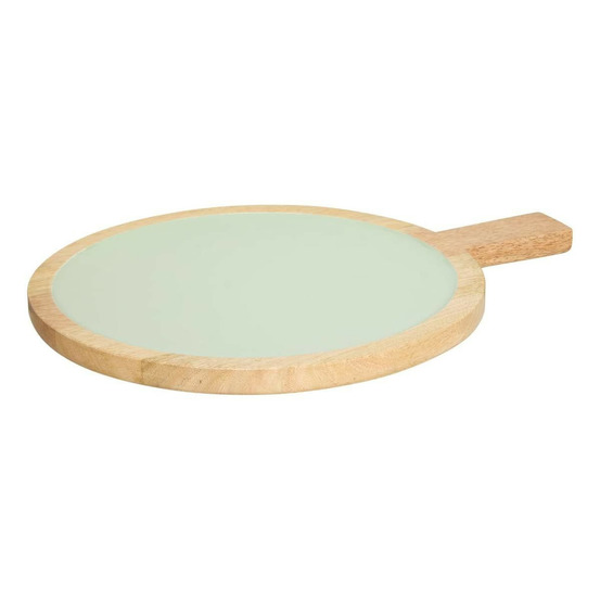 Assiette de présentation en bois