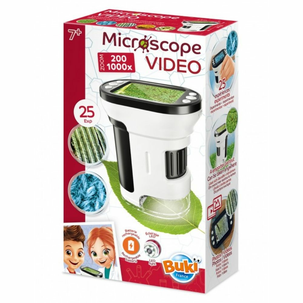 Microscope vidéo 200-1000x - eclairage led