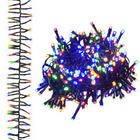 Guirlande lumineuse à led groupées 1000 led multicolore 11m pvc