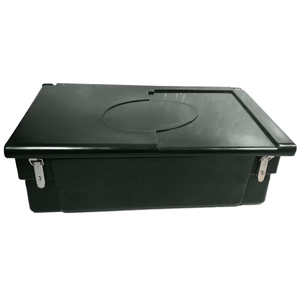 Coffre de jardin 100l avec grenouillères cadenassables