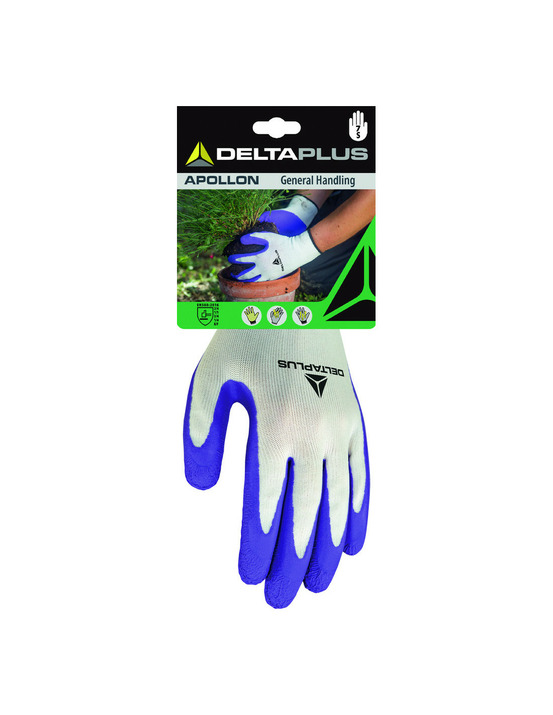 Gant jardin polyest enduit latex 07 - delta plus