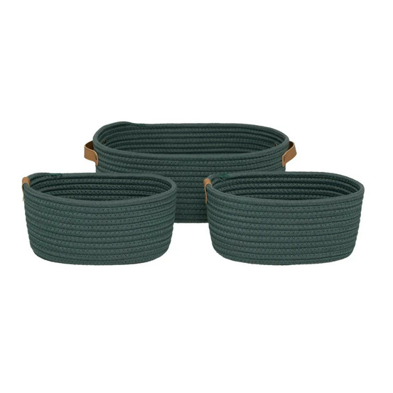 Lot de 3 paniers de rangement