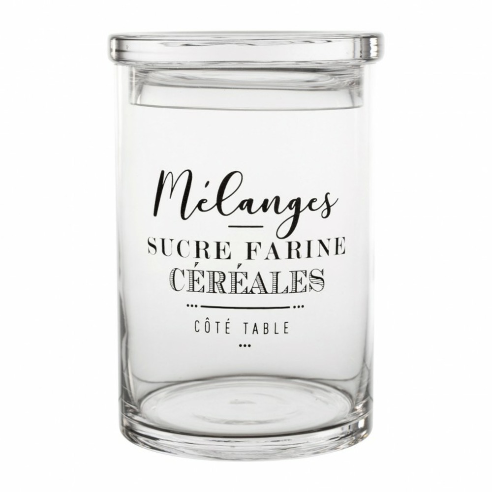 Pot en verre papilles 20cm