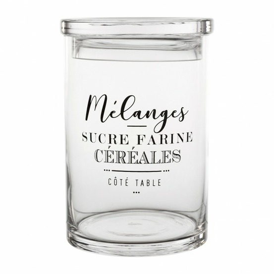 Pot en verre papilles 20cm