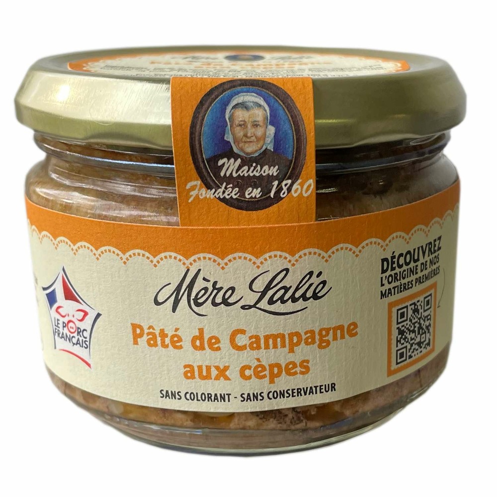 Pâté de campagne aux cèpes - mère lalie