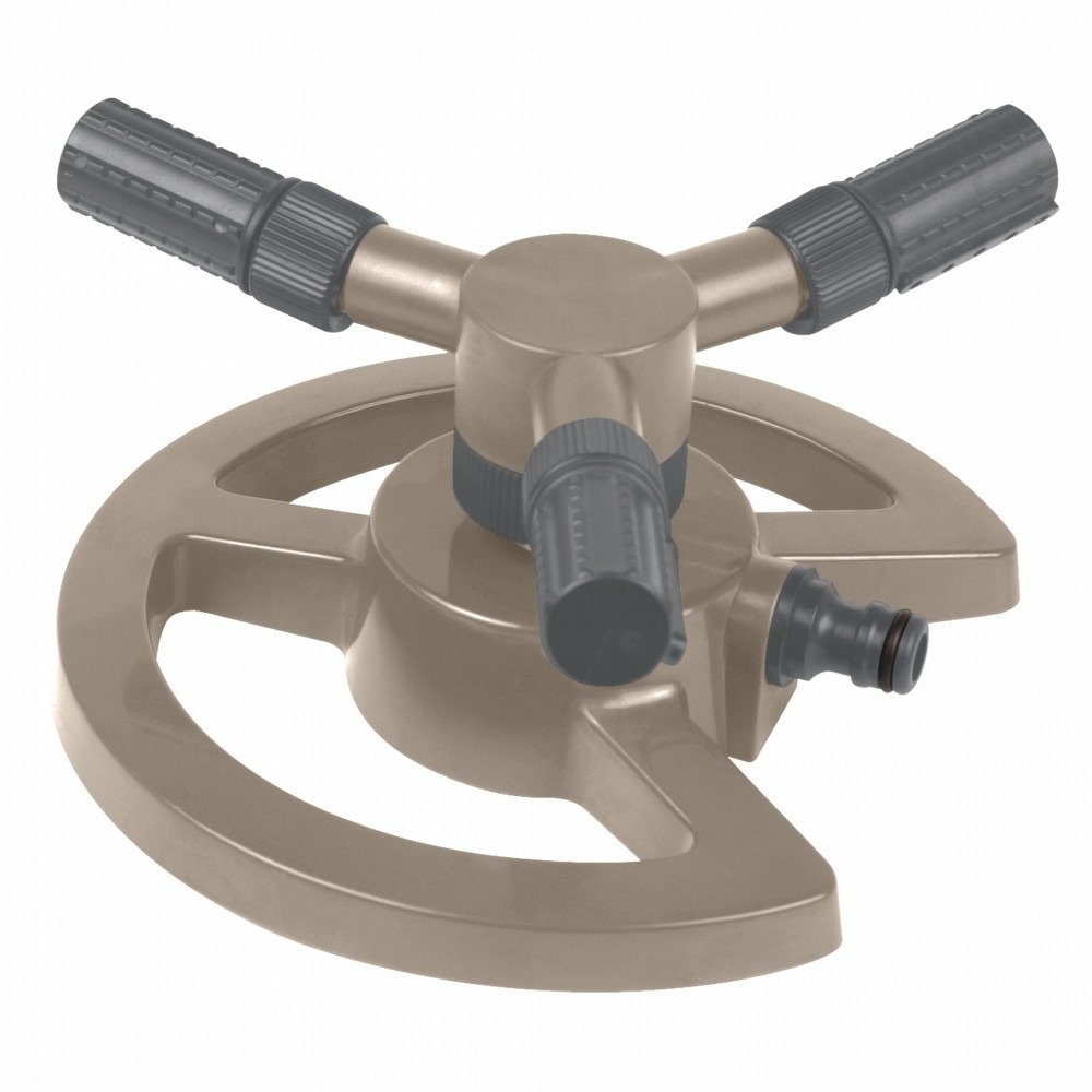 Arroseur circulaire jardibric 3 bras sur embase dg 8104
