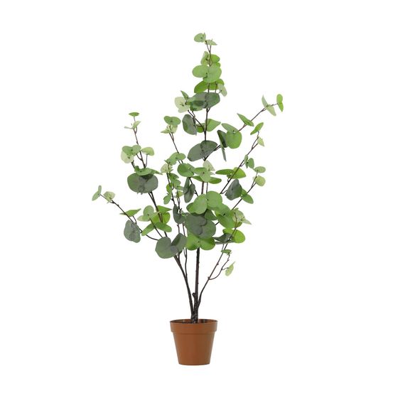 Eucalyptus vert plante artificielle - h86 cm - ø13 cm