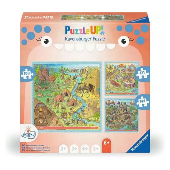 Puzzle up! Histoire 3 puzzles