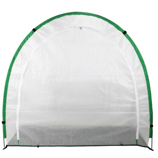 Serre demi-lune 200x80x170cm housse pe 130g/m² fond 110g