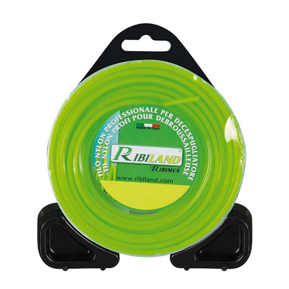 Fil carré pour débroussailleuse 2. 4 mm, 15m