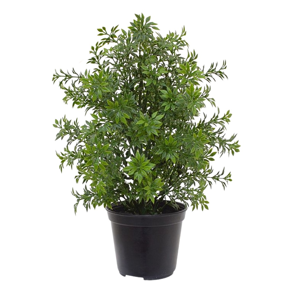 Eucalyptus bouquet artificiel de 30 cm uv en pot