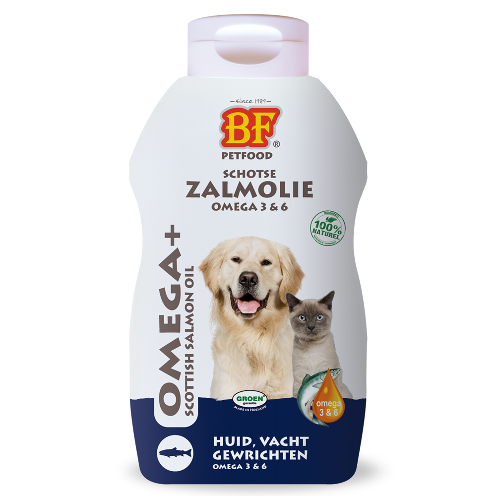 L'huile de saumon (pour chien et chat) 500ml