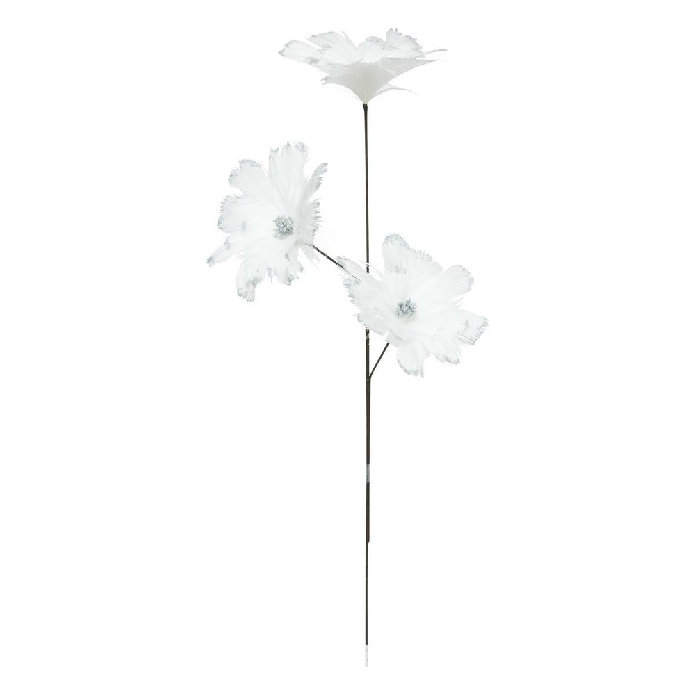 Branche plume blanc h65
