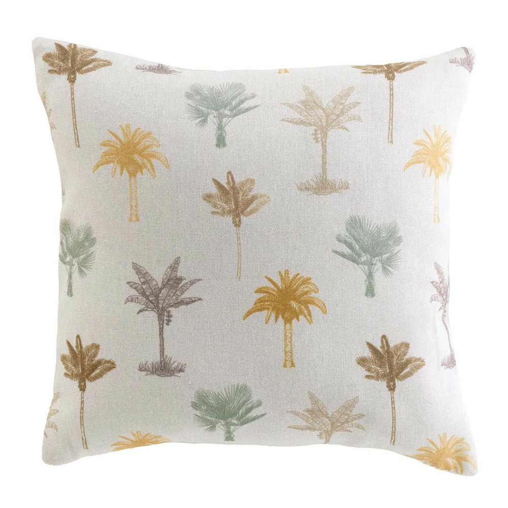Coussin déco imprimé 