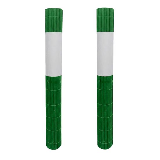 Lot de 2 canisses brise-vue occultantes en pvc