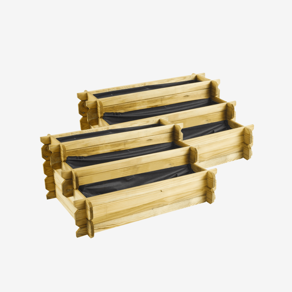 Lot de 2 carrés potager - 140l