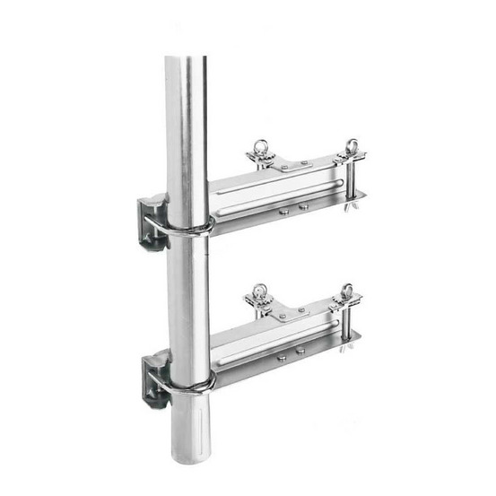 Fixation de cheminée en zinc erard 802604