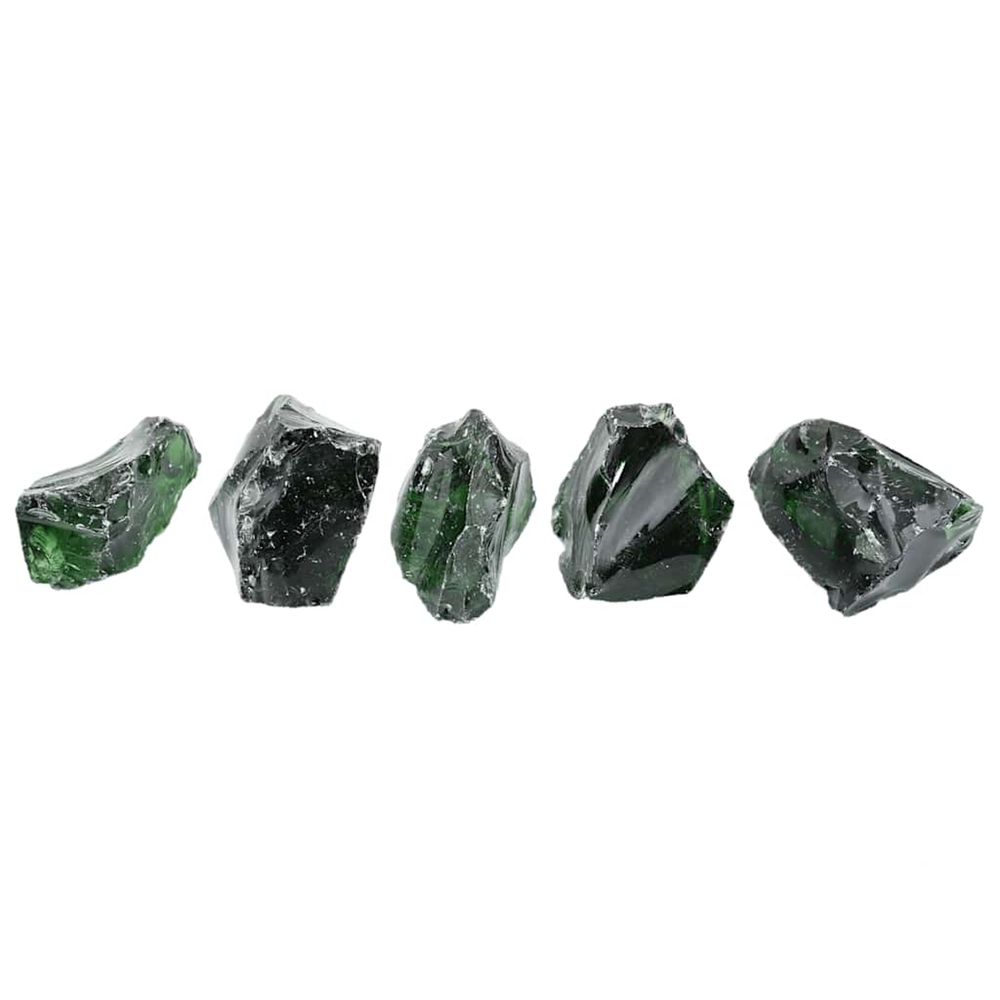 Roches de jardin Verre Vert 60-120 mm 25 kg