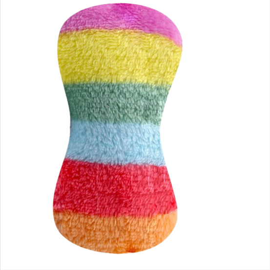 Jouets pour chiens rainbow bone shapers jouets sonores