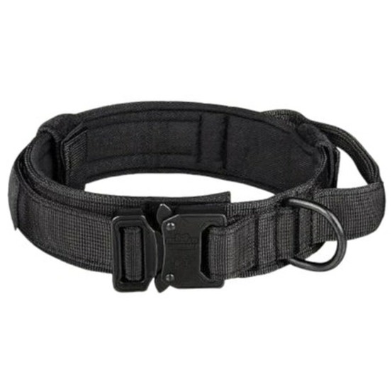 Collier tactique noir xl pour chien, francecroquettes