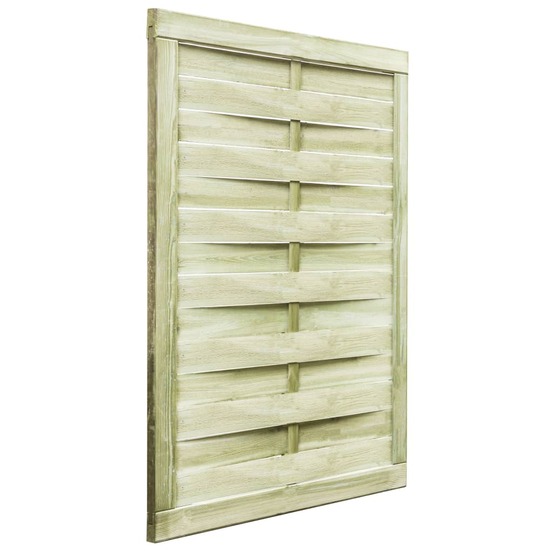 Portillon bois de pin imprégné 100x125 cm vert