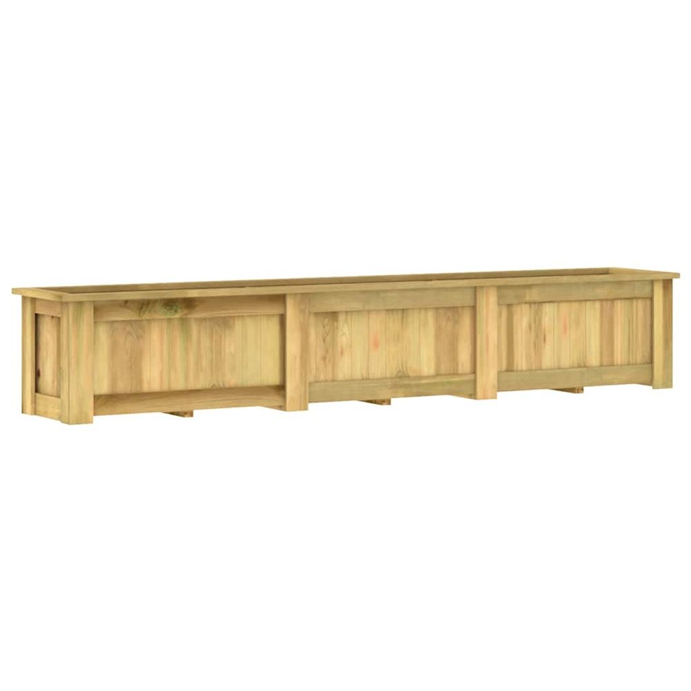 CarrÃ© potager surÃ©levÃ©e 291x50x50 cm Bois