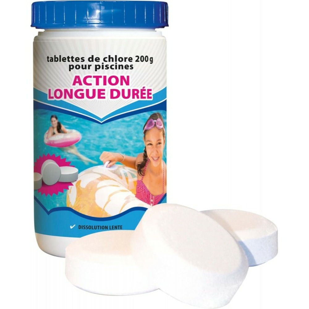 Chlore lent - action longue durée
