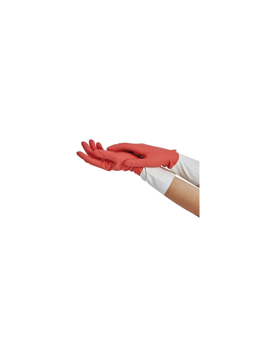 Gants l'essentiel latex naturel bicolore x 2paires taille l - mapa