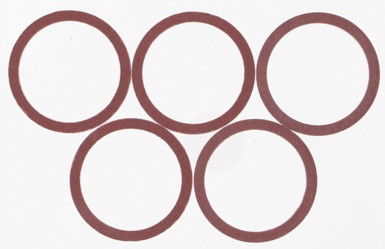 Lot de 5 joints fibre, 33/42 mm comap