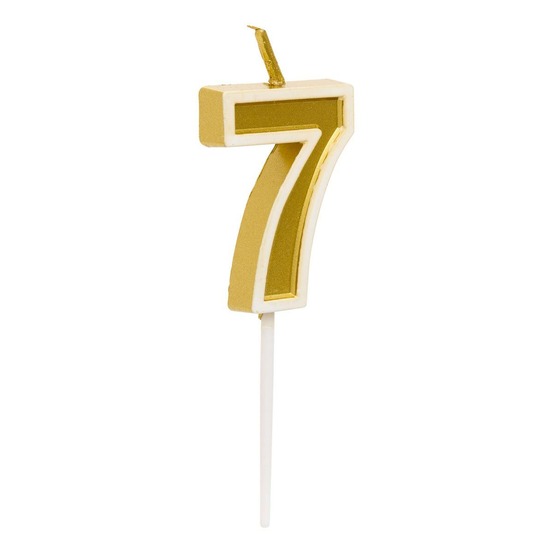 5five - bougie d'anniversaire numéro 7