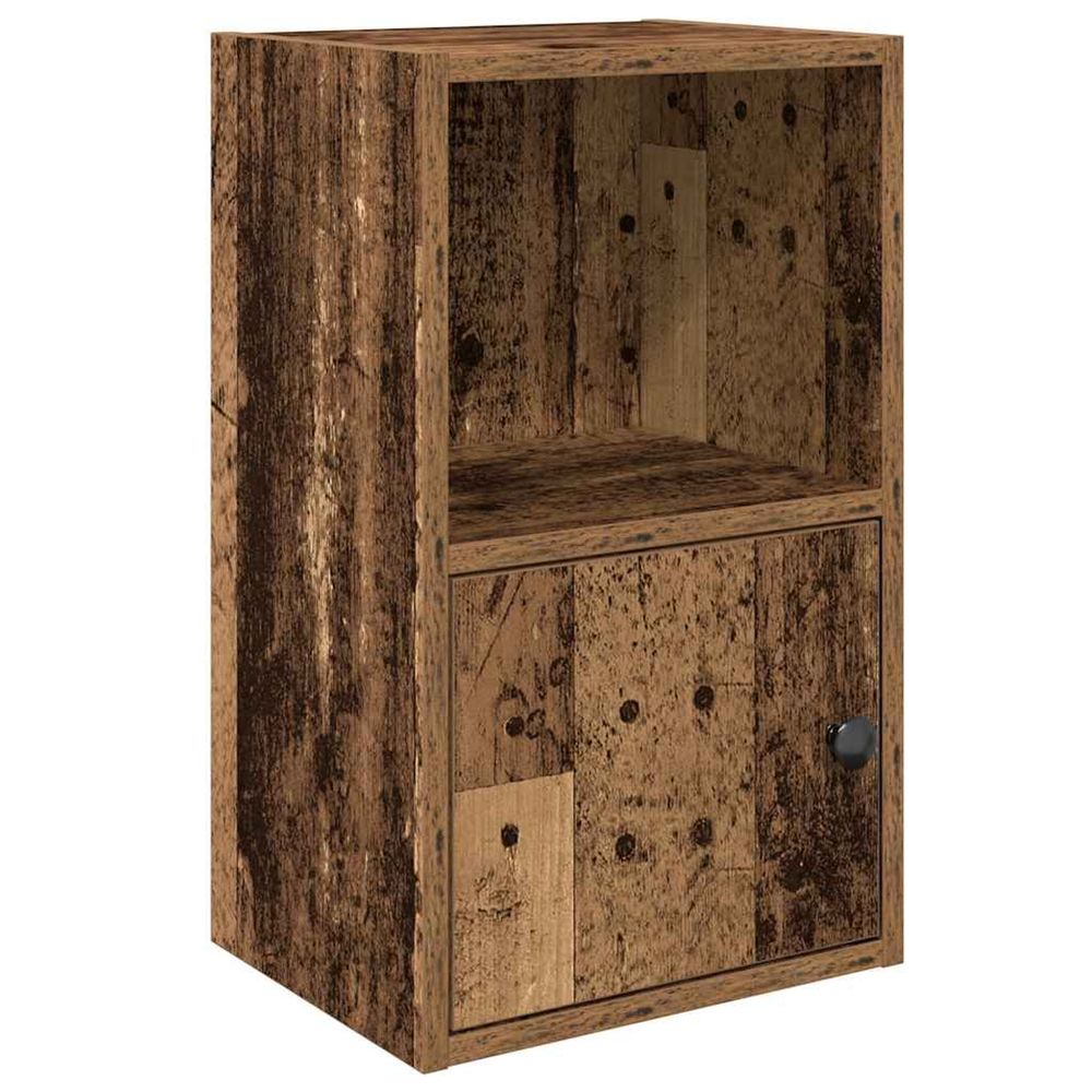 Bibliothèque vieux bois 31x24x52 cm bois d'ingénierie