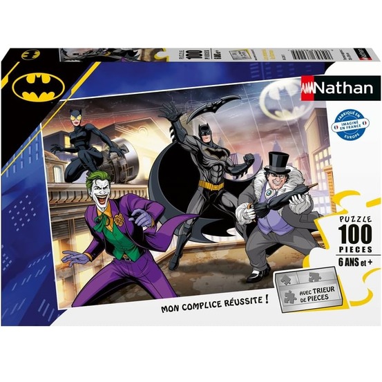 Puzzle les ennemis de batman 100 pcs