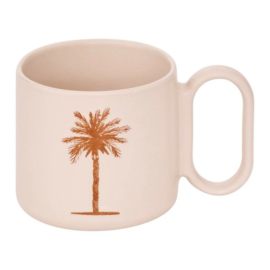 Coffret de 2 mugs sunshine beige l16xp9,1xh13,5cm