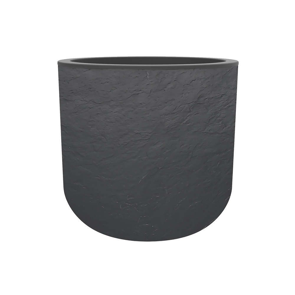 Pot de fleur rond volcania up 67l