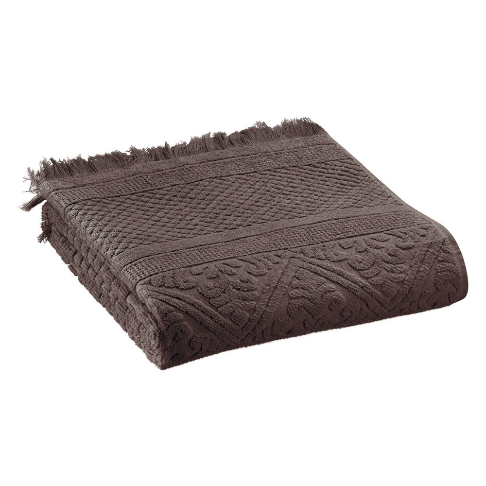 Serviette de toilette zoé ebene 50 x 100 cm