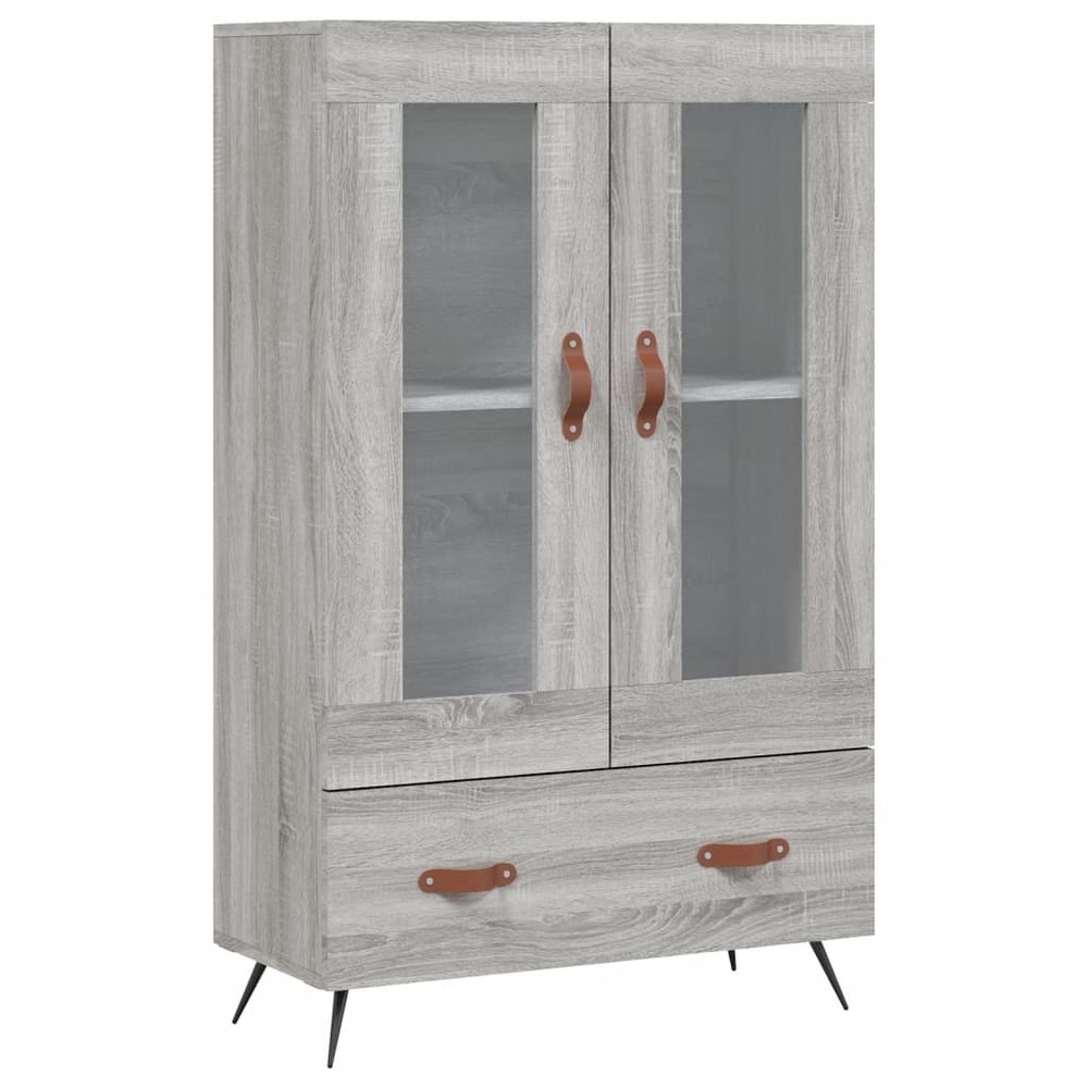 Buffet bahut commode armoire meuble de rangement organisateur cuisine salle de séjour salon haut sonoma 69,5 x 31 x 115 cm bo