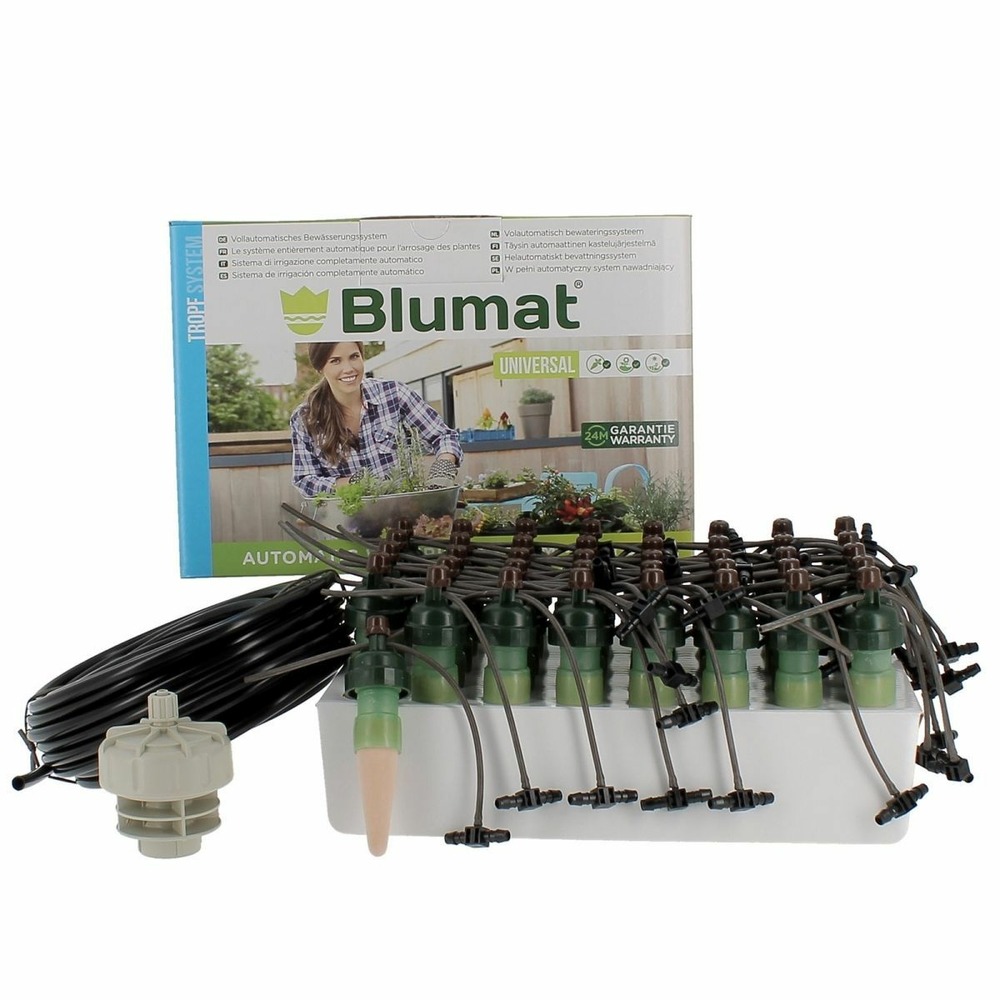 Kit arrosage blumat 40 plantes + 15 mètres de tuyau