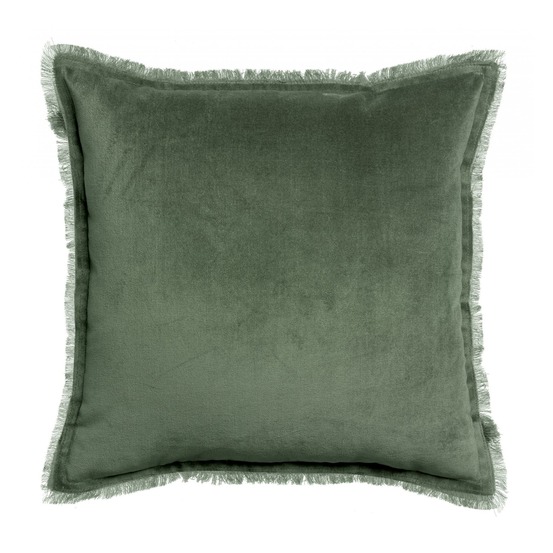 Coussin uni fara thym 45 x 45 cm