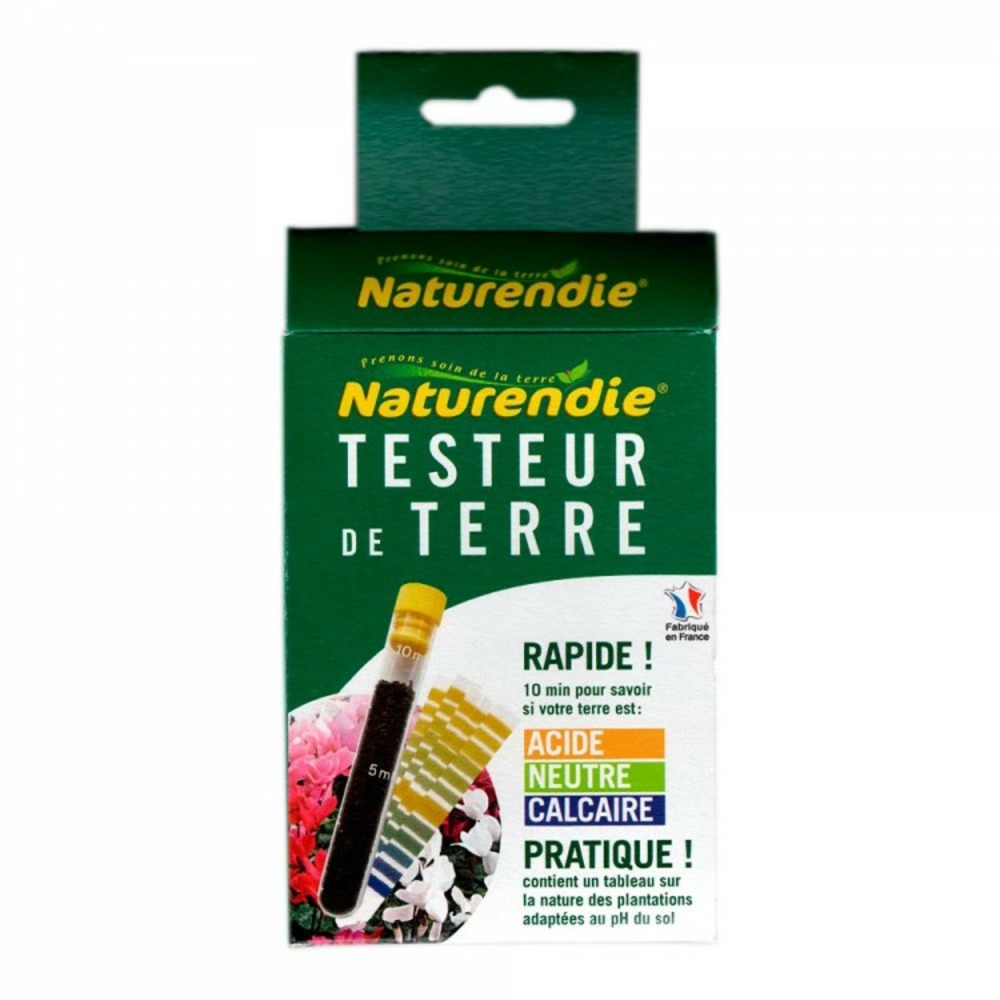 Décamp - testeur de terre naturendie