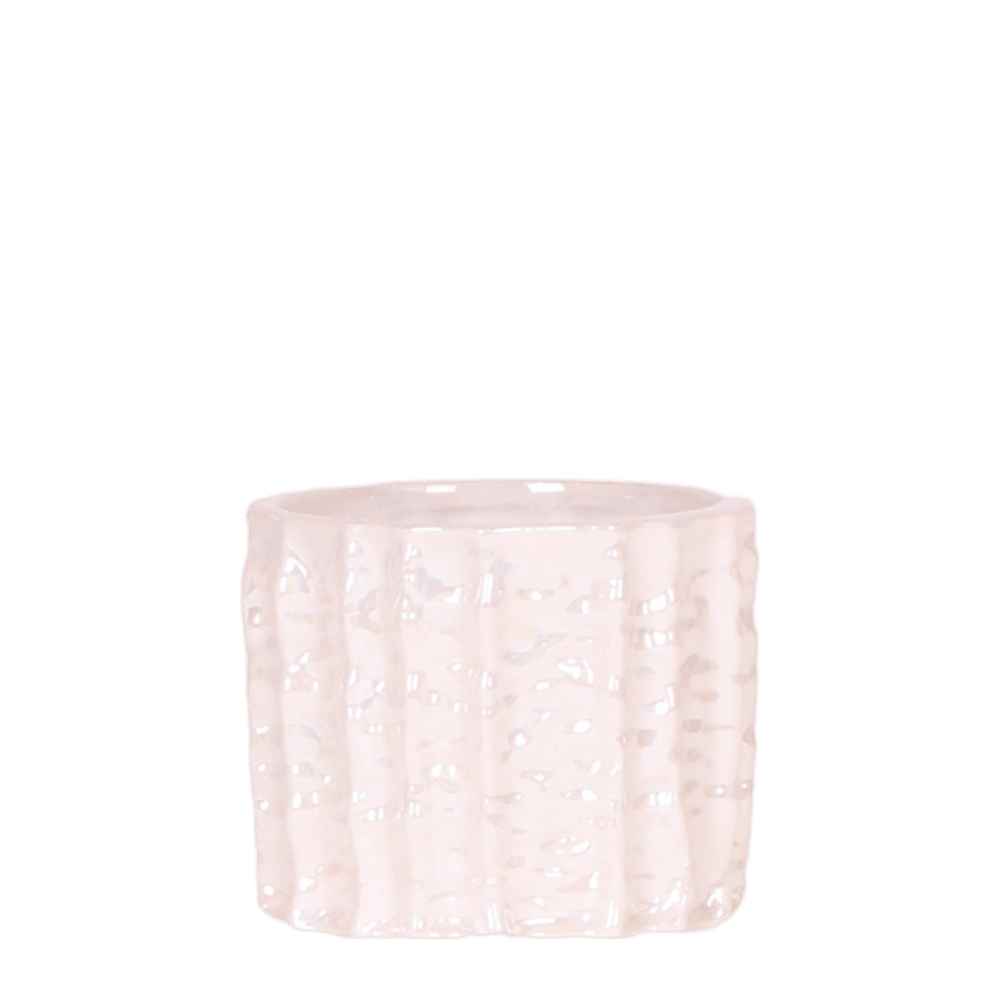 Cache-pot oyster nacré - ø6 cm