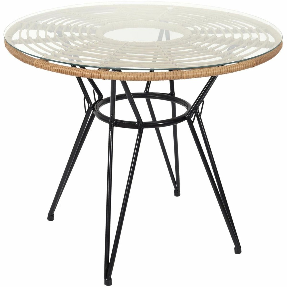 Table repas ronde intérieur extérieur surabaya