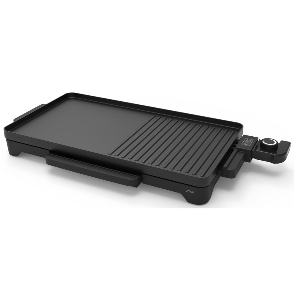 Plancha électrique 2200w 49 x 27cm - bxgd2200e