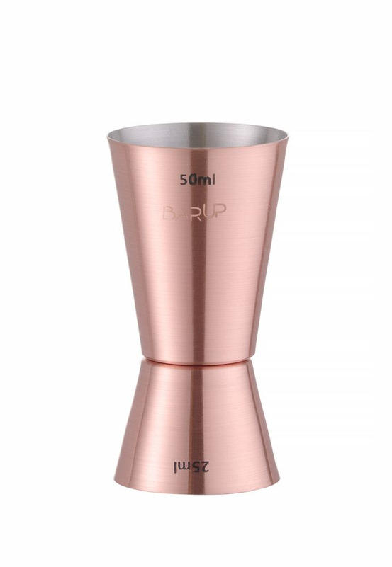 Doseur 25/50 ml, barup, cuivre, ø42x(h)86mm - hendi