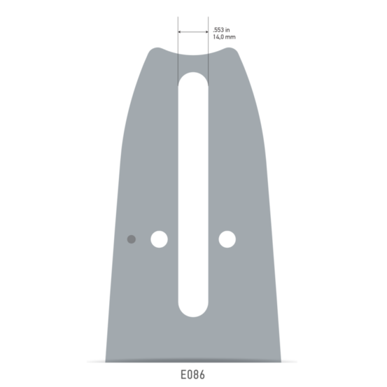 Guide chaîne tronçonneuse 253atle099 guide: 64 cm pas: .404'jauge: 1.6 maillons: 84 duracut™