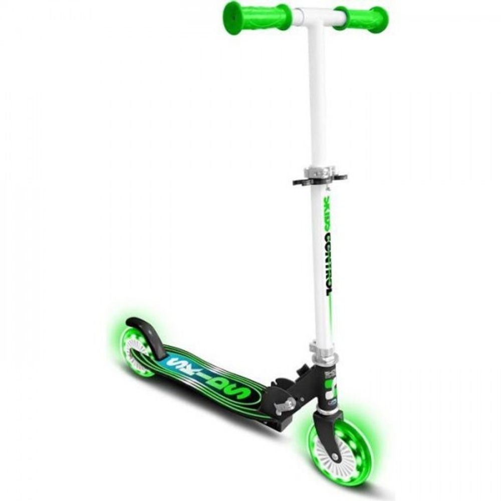 Trottinette pliable skids control roues lumineuses