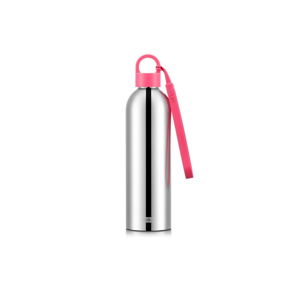 Bouteille isotherme 0.5l inox/rose - 12057-16-539b