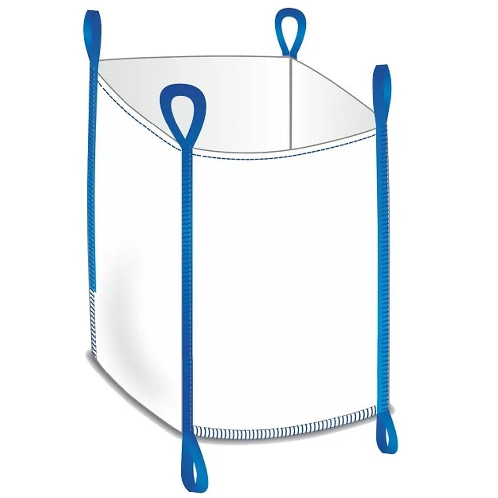 Big bag ouvert en haut, 2 sangles en bas, capacité de charge 1000 kg, 90 x 90 x 90 cm #5 20 pièces