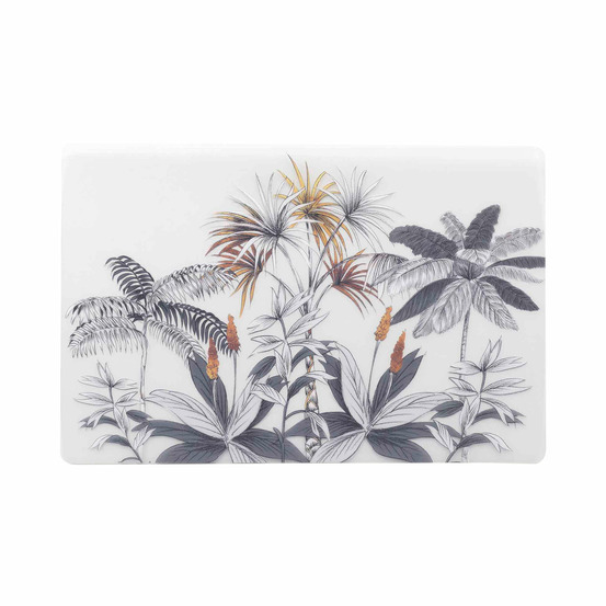 Set de table transparent idalia tropicale