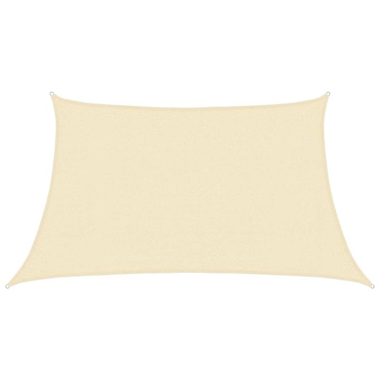 Voile d'ombrage 160 g/m² crème 3/4x2 m pehd